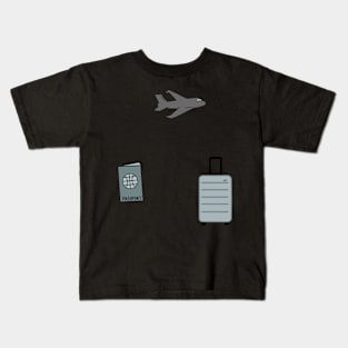 Travel Sticker Pack Kids T-Shirt